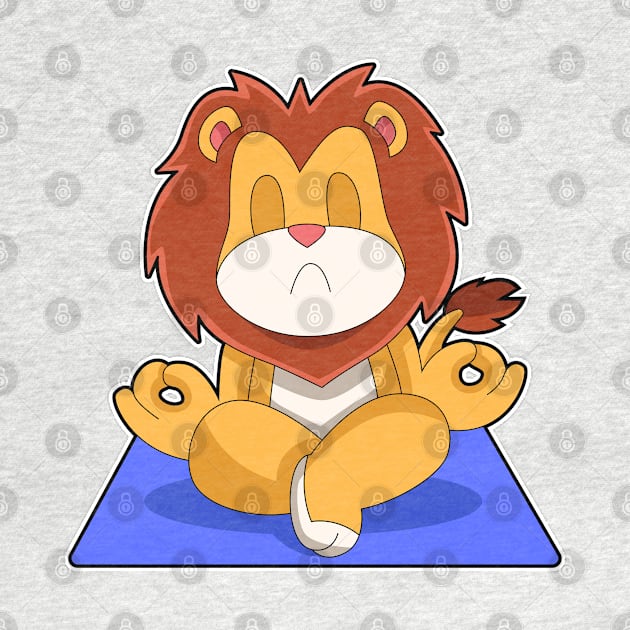 Lion Yoga Meditation Gymnastics by Markus Schnabel